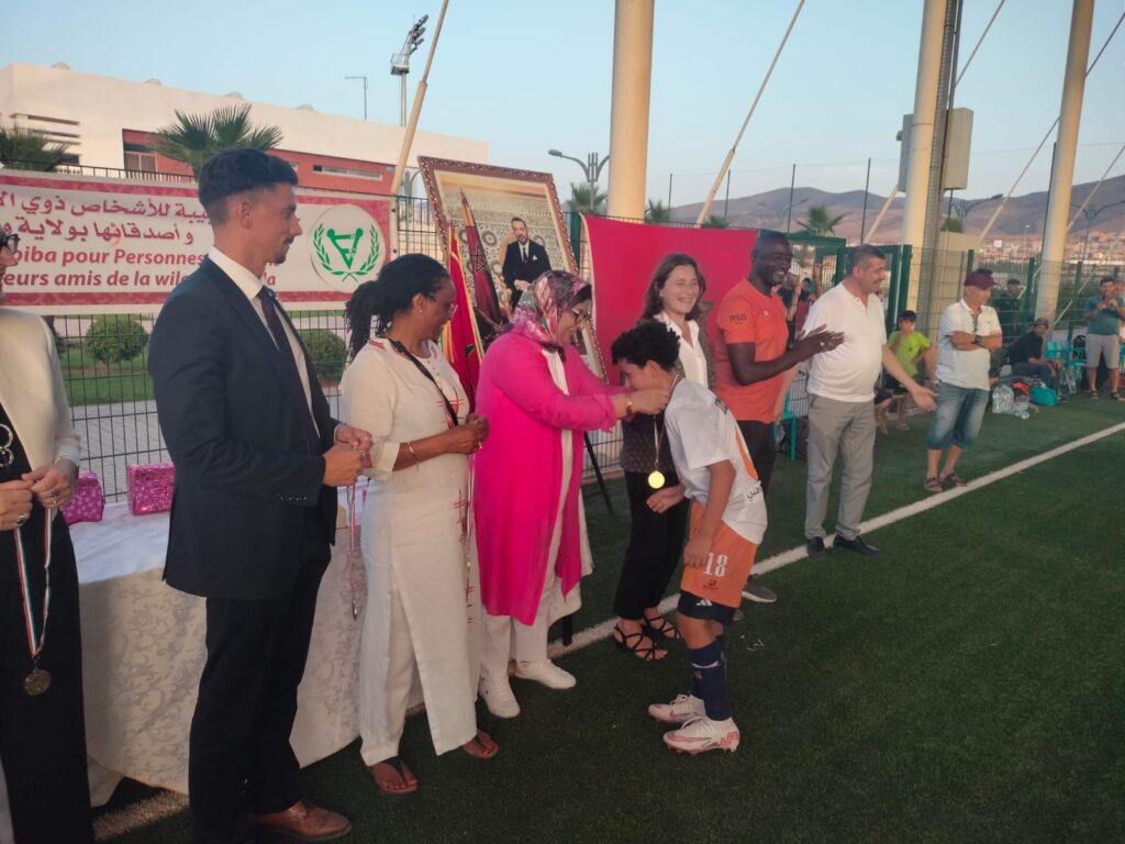 وفد عن الأمم المتحدة في جولة للجهة الشرقيةلتفقد المشاريع التي ينفذها الشركاء 2 IMG 20240716 WA0121