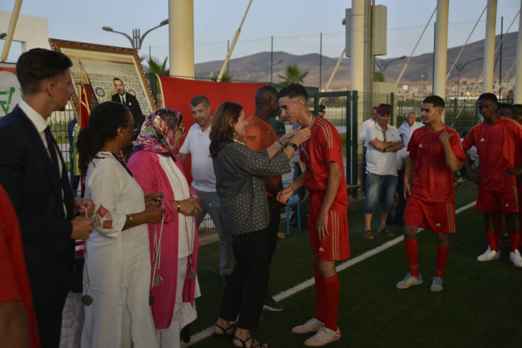 وفد عن الأمم المتحدة في جولة للجهة الشرقيةلتفقد المشاريع التي ينفذها الشركاء 4 IMG 20240716 WA0123