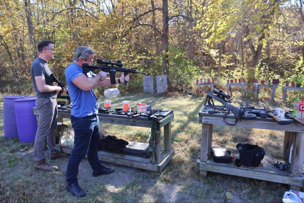 Anti-Gun Political Candidate Injures Reporter During Shooting Practice (1) Anti Gun Political Candidate Injures Reporter During Shooting Practice 1