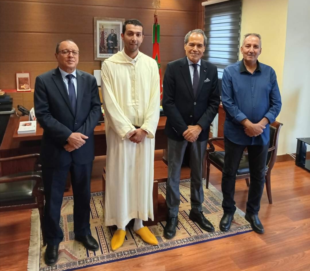 السفير المغربي بنواكشوط يستقبل الزميل ميلود بوعمامة المشارك في المهرجان نواكشوط السينمائي الدولي 2 IMG 20241027 011018