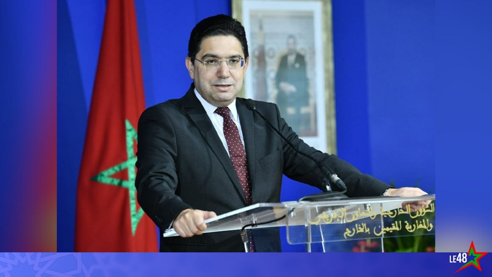 Key points of the response of MFA Nasser Bourita to the question about the proposal put forward by the UNSG personal envoy for the Sahara Staffan de Mistura on the partition of the Sahara