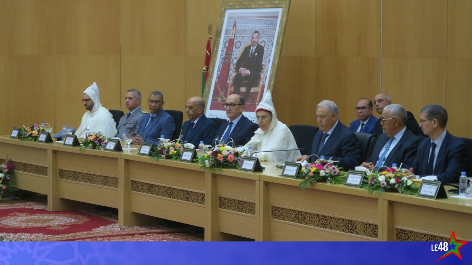Oujda. Minister of Interior supervises the installation of Al Khatib Al Habil as governor of the Eastern Region succeeding Moaz Al Jami