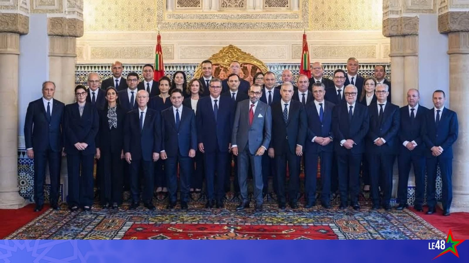The King receives the Prime Minister and members of the new government 1