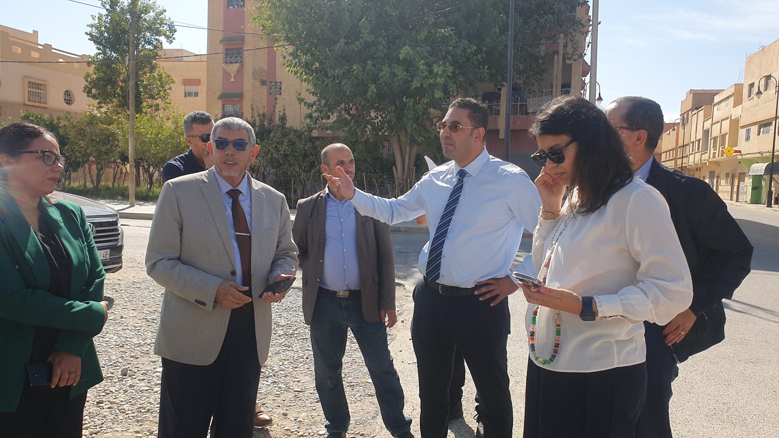 The first visit of Mr. Mohamed Bouarourou, accompanied by a ministerial committee, to the Jerada region (1) The first visit of Mr. Mohamed Bouarourou accompanied by a ministerial committee to the Jerada region 1 scaled