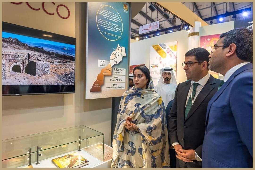 المهدي بنسعيد في زيارة لمعرض الشارقة الدولي للكتاب تعزيز التعاون الثقافي بين المغرب والإمارات 5 FB IMG 1731268082605 1