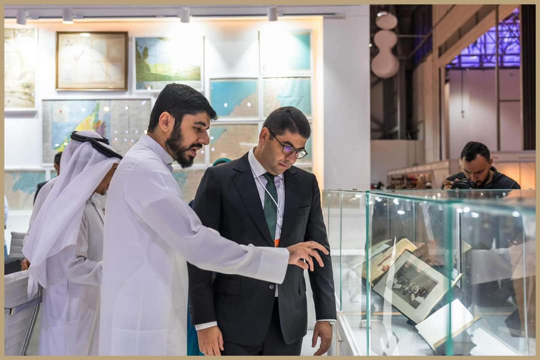 المهدي بنسعيد في زيارة لمعرض الشارقة الدولي للكتاب تعزيز التعاون الثقافي بين المغرب والإمارات 2 FB IMG 1731268090995
