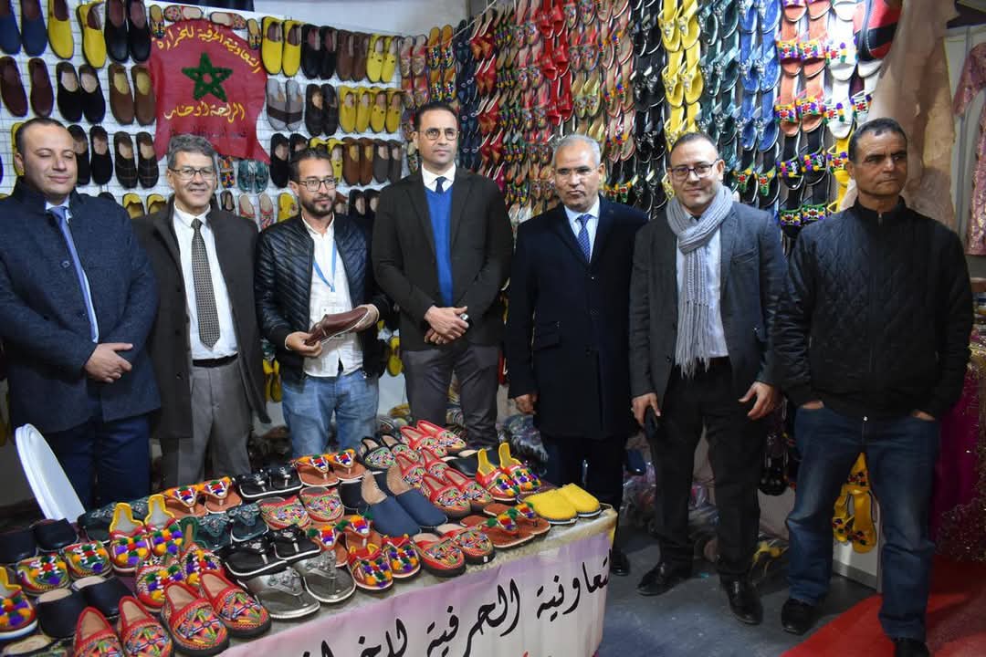 زيارة ميدانية لأروقة المعرض الجهوي للصناعة التقليدية بوجدة 7 FB IMG 1735729437823