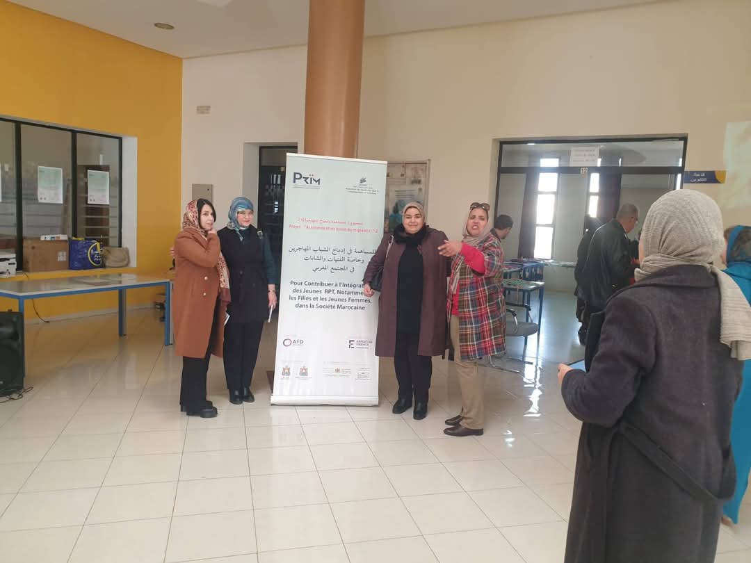وجدة... جمعية ACODEC تنظّم يومًا مفتوحًا لتعزيز إدماج المهاجرين في سوق العمل 4 FB IMG 1740606755721