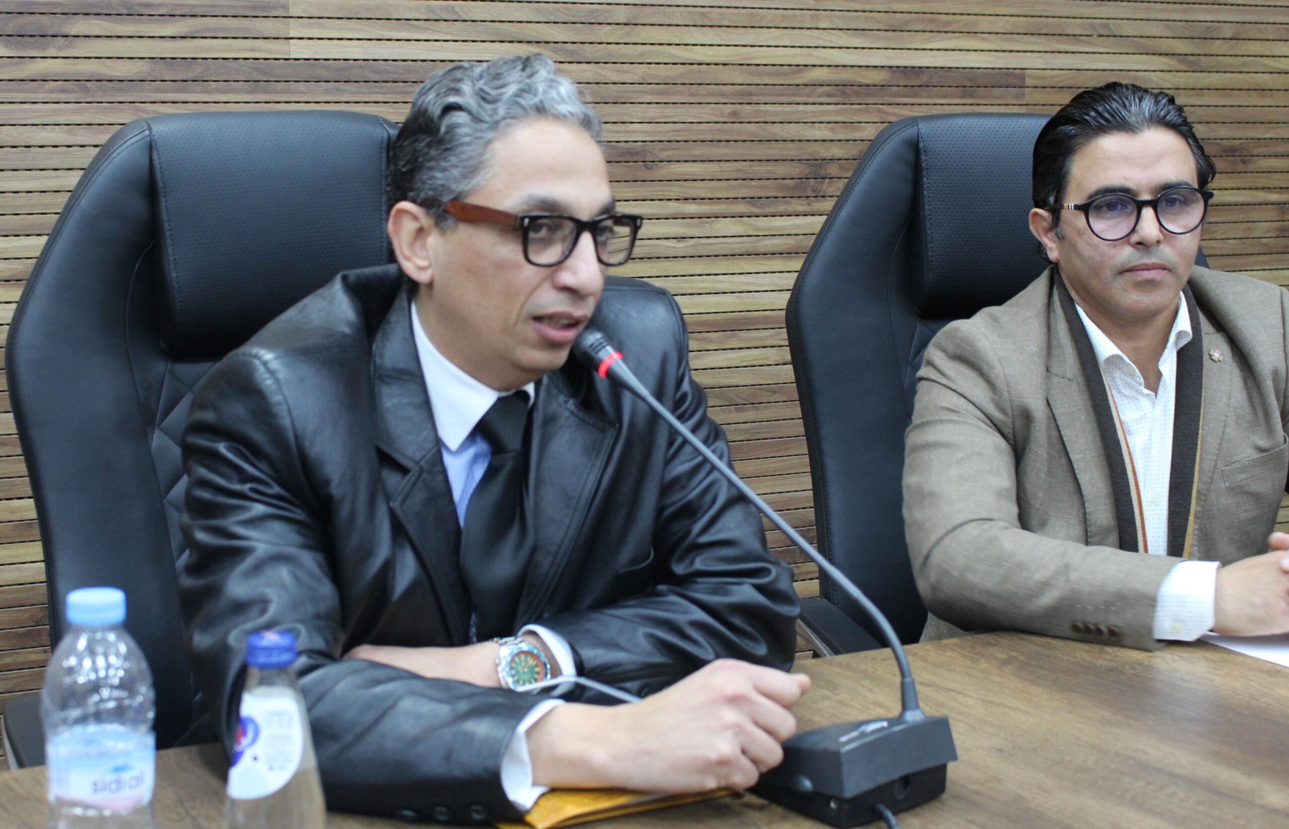 حفل تكريم الأستاذ بنيونس بنقدور بكلية الآداب والعلوم الإنسانية بوجدة 17 IMG 20250226 080647 scaled