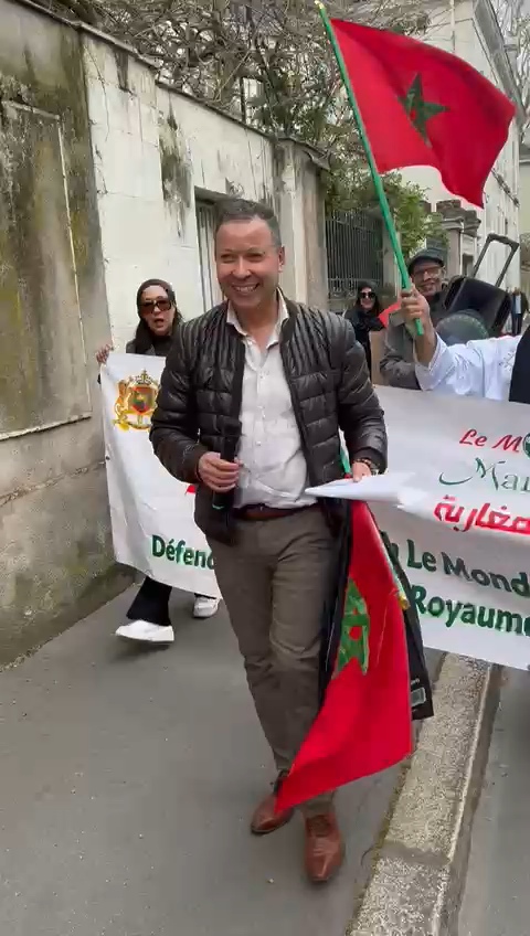 الجالية المغربية في فرنسا تنتصر مجددًا لقضية الوحدة الترابية 4 1000072035