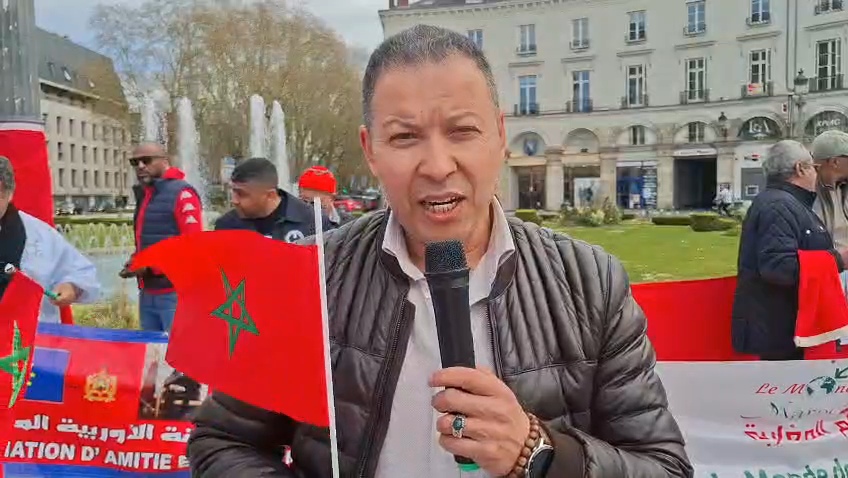 الجالية المغربية في فرنسا تنتصر مجددًا لقضية الوحدة الترابية 6 1000072041