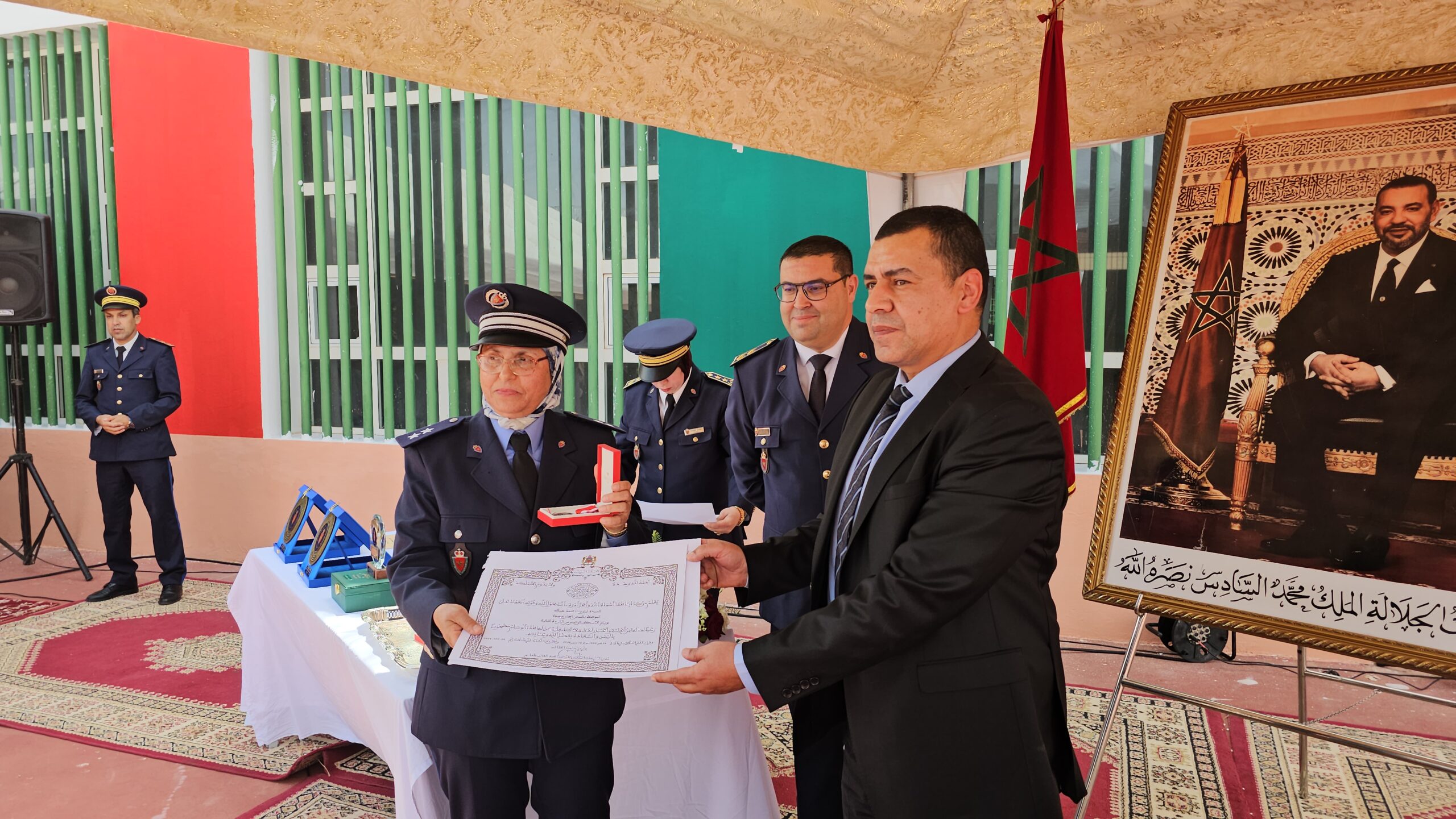 السجن المحلي بوجدة يحتفي بمرور 17 سنة على تأسيس المندوبية العامة لإدارة السجون 2 1000106189 scaled