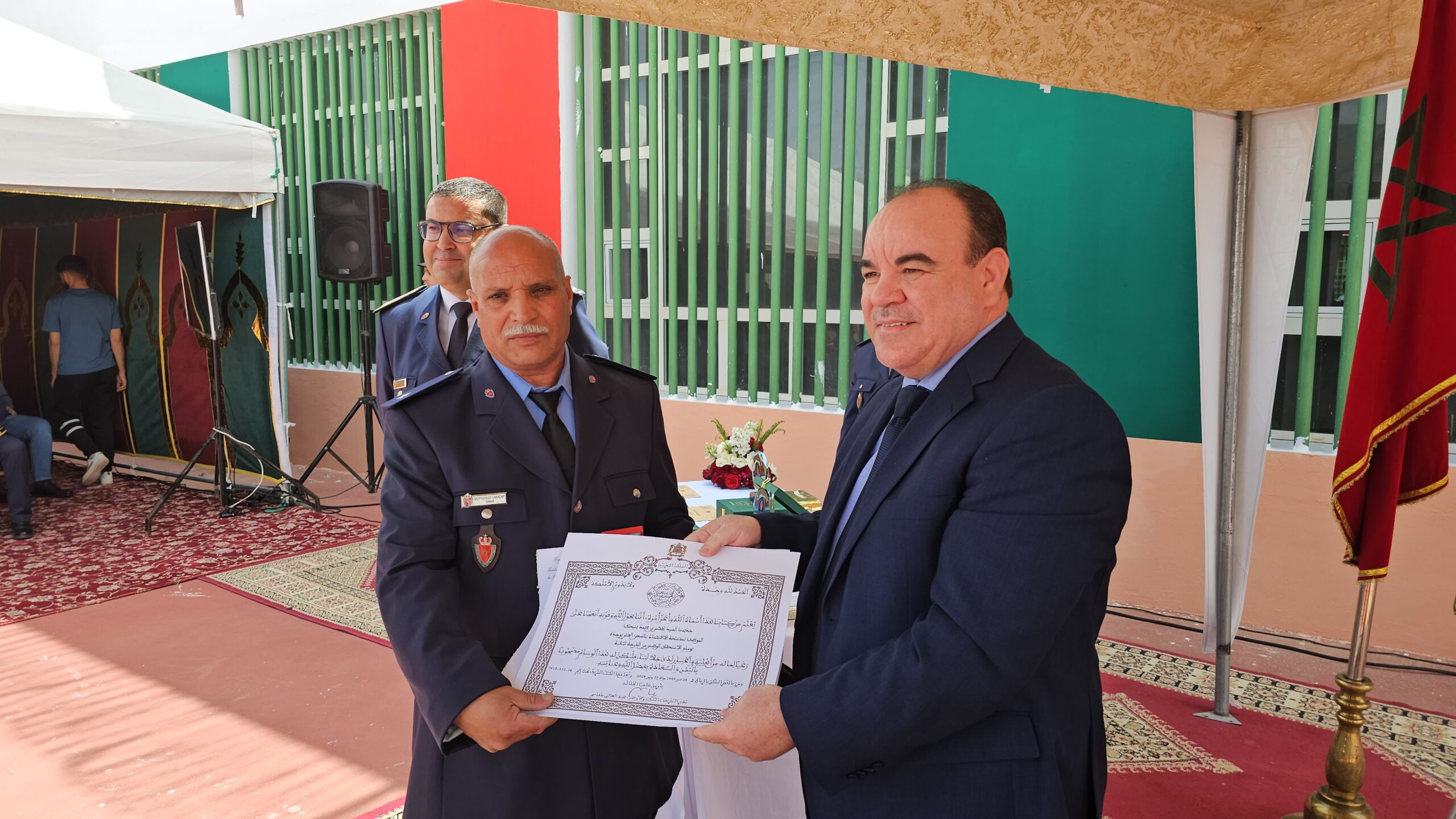 السجن المحلي بوجدة يحتفي بمرور 17 سنة على تأسيس المندوبية العامة لإدارة السجون 13 1000106192 scaled