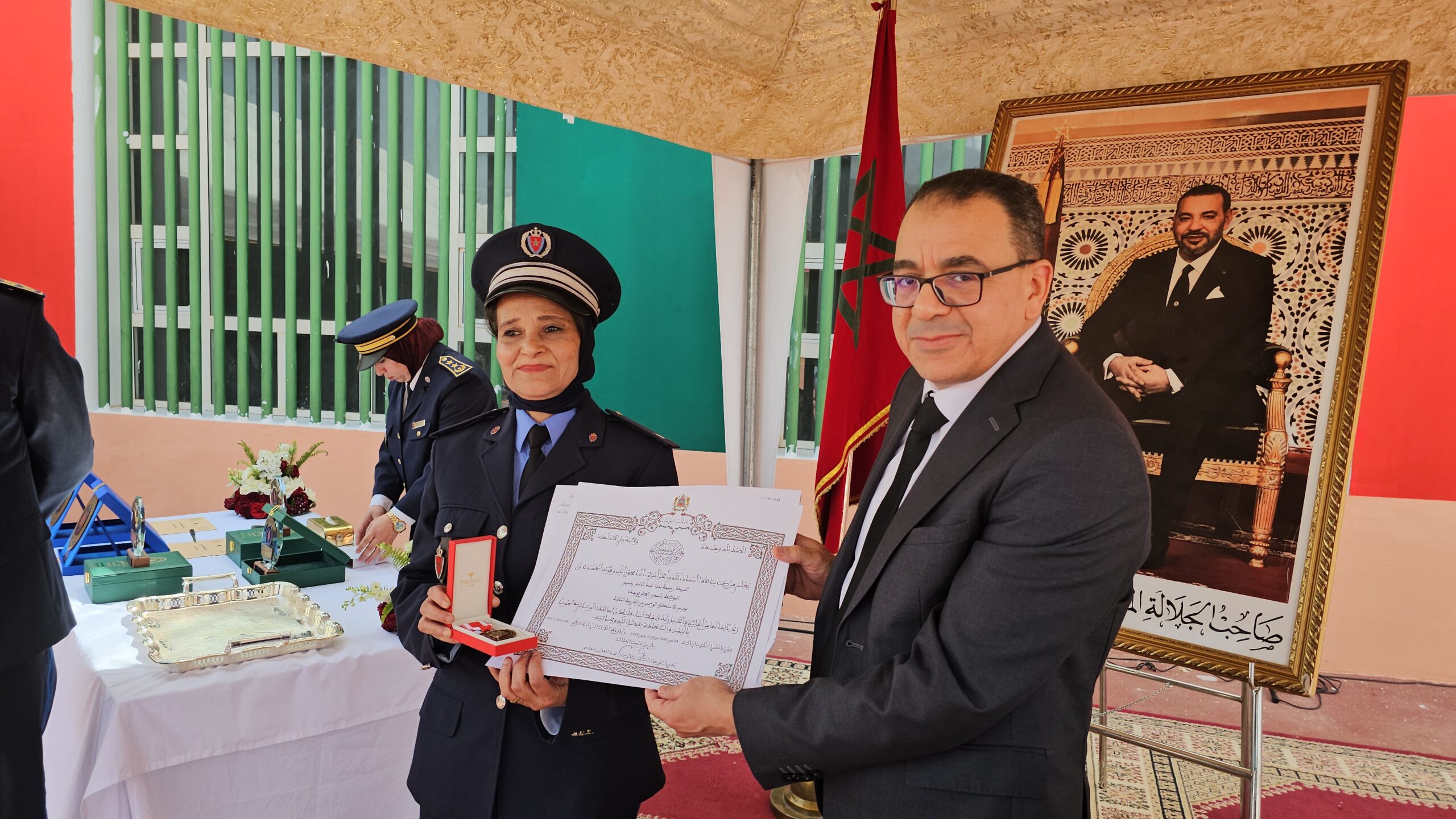 السجن المحلي بوجدة يحتفي بمرور 17 سنة على تأسيس المندوبية العامة لإدارة السجون 12 1000106198 scaled