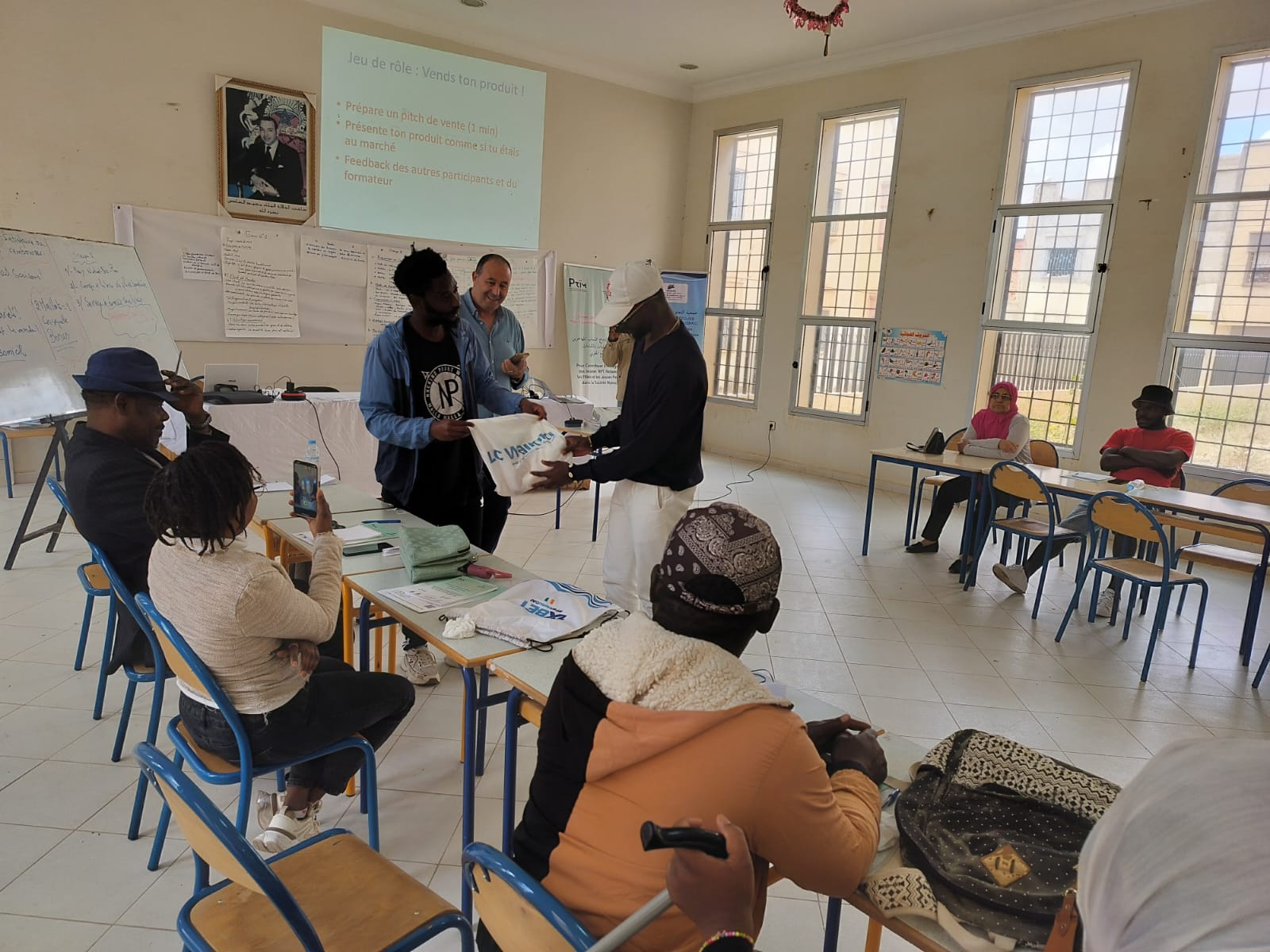 L’ACODEC soutient l’entrepreneuriat des jeunes dans le cadre du projet "Moussaada wa Idmaj El Mouhajir-A2" 4 1000098980 1