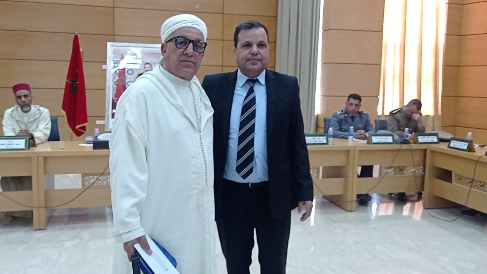 عامل إقليم جرسيف السيد عبد السلام الحتاش يترأس حفل توديع الحجاج لموسم حج 1446هـ 3 1000128713