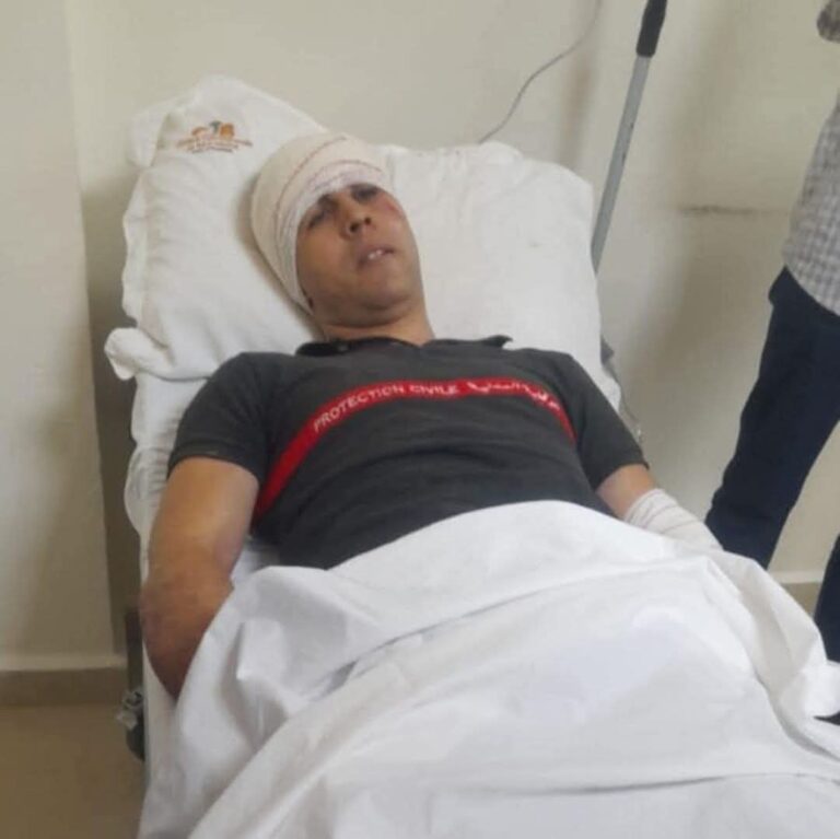 عنصر من الوقاية المدنية ينجو من الموت بعد تعرّضه لاعتداء ورميه من أعلى خزان مائي ببني ملال 9 IMG 20250712 WA0038