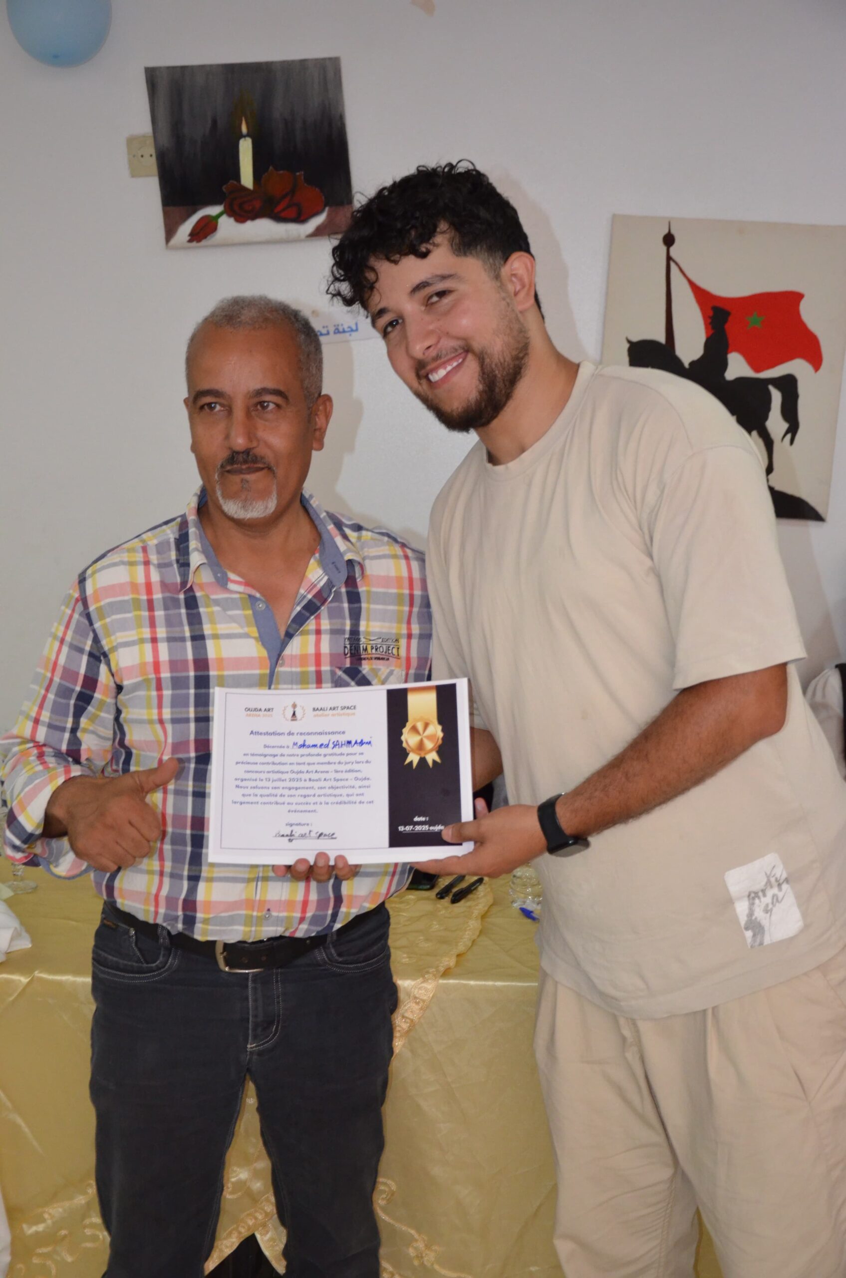 وجدة تحتفي بالإبداع في النسخة الأولى من مسابقة "Oujda Art Arena" 11 IMG 20250713 WA0033 scaled