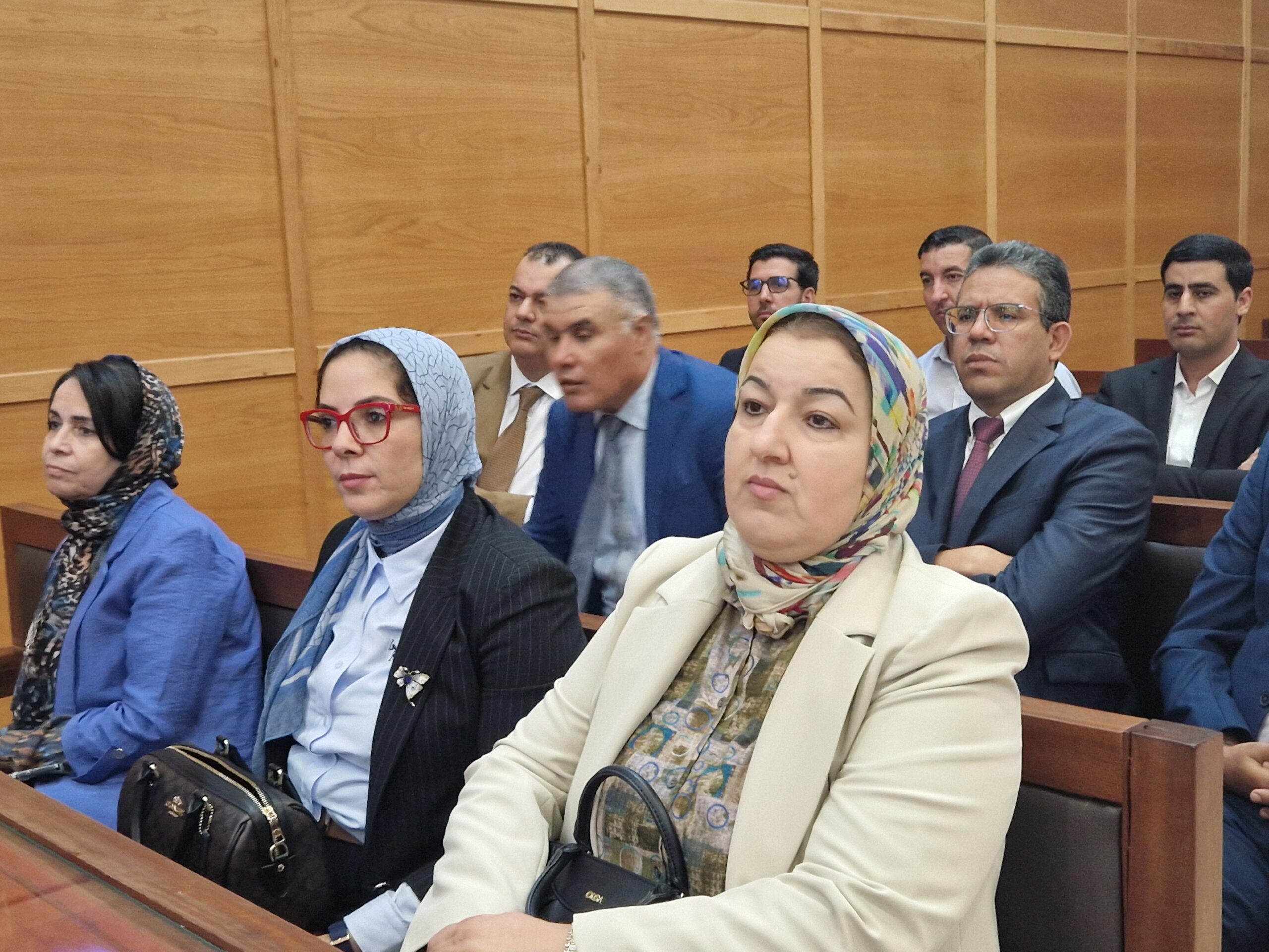 وجدة: انتخاب نصر الدين إيناو رئيسًا للمكتب الجهوي لنادي قضاة المغرب 6 1000015201 scaled