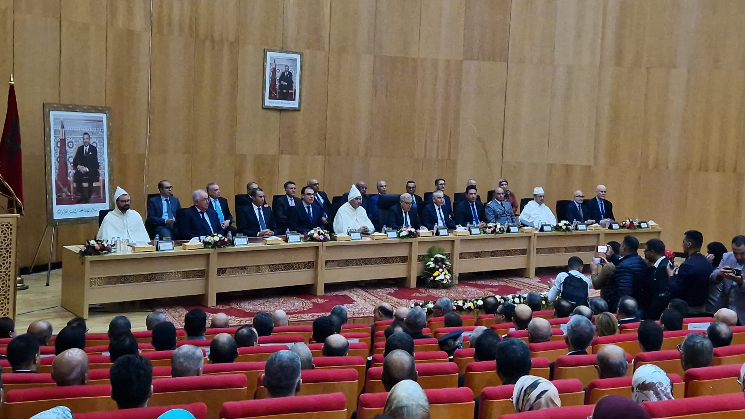 وجدة تستقبل واليها الجديد امحمد العطفاوي في حفل رسمي ترأسه وزير الداخلية 2 1000021723 scaled