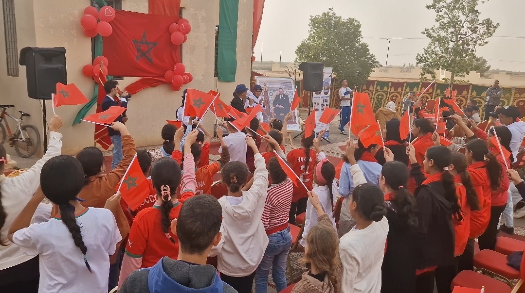 جمعية الوفاء للتنمية الاجتماعية تحتفل بالذكرى الخمسين للمسيرة الخضراء المظفرة بالنقطة الحدودية لجماعة أهل أنكاد 11 1000023552