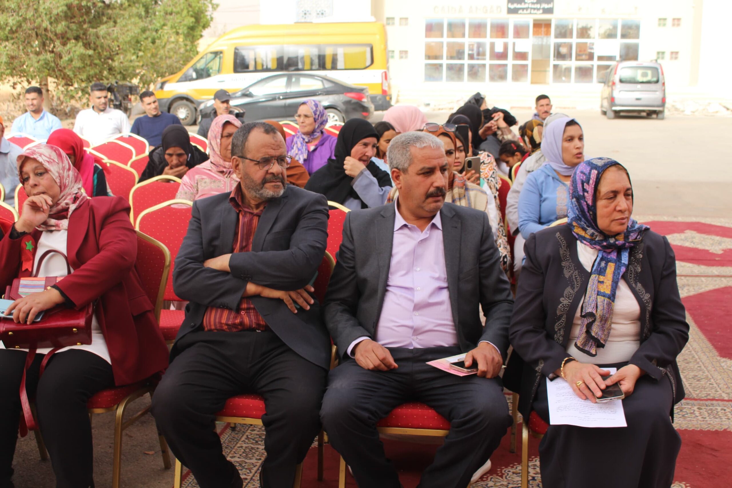 جمعية الوفاء للتنمية الاجتماعية تحتفل بالذكرى الخمسين للمسيرة الخضراء المظفرة بالنقطة الحدودية لجماعة أهل أنكاد 2 1000023631 scaled