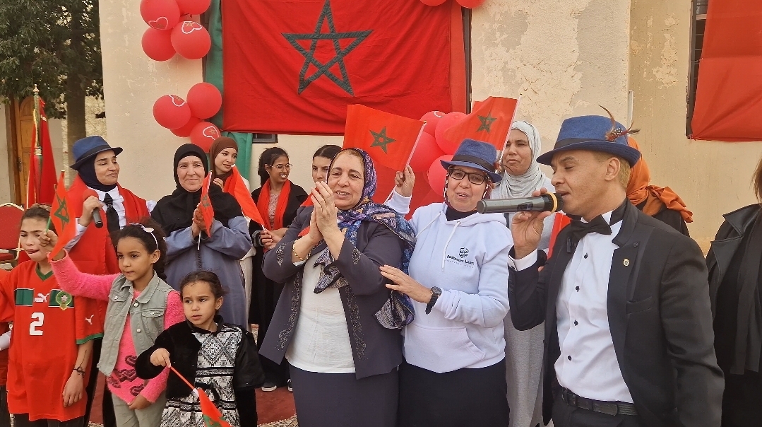 جمعية الوفاء للتنمية الاجتماعية تحتفل بالذكرى الخمسين للمسيرة الخضراء المظفرة بالنقطة الحدودية لجماعة أهل أنكاد 4 1000023641