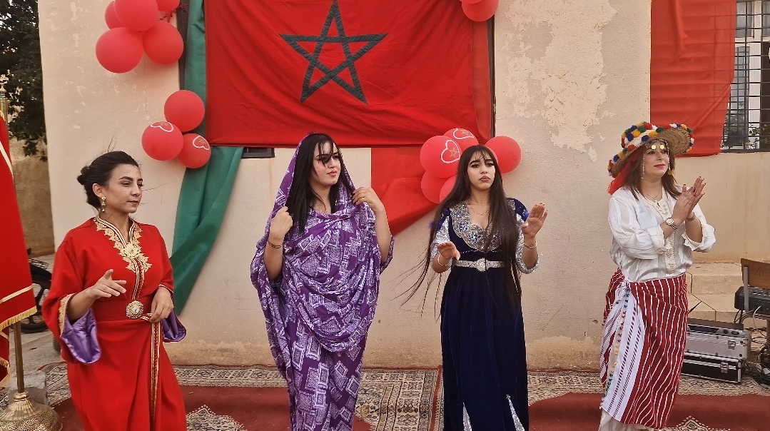 جمعية الوفاء للتنمية الاجتماعية تحتفل بالذكرى الخمسين للمسيرة الخضراء المظفرة بالنقطة الحدودية لجماعة أهل أنكاد 5 1000023647