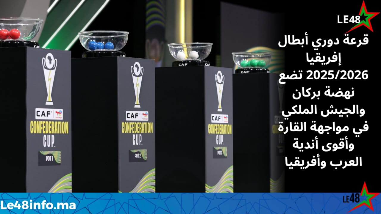 نهضة بركان والجيش الملكي بين نخبة القارة في قرعة دوري أبطال إفريقيا 2025/2026 1 IMG 20251103 WA0038