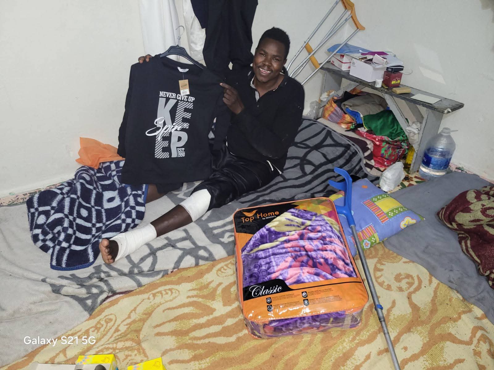 Oujda : l’association ACODEC mène une action humanitaire au profit des migrants dans le cadre du projet “Migrants Health” 5 1000248621 1