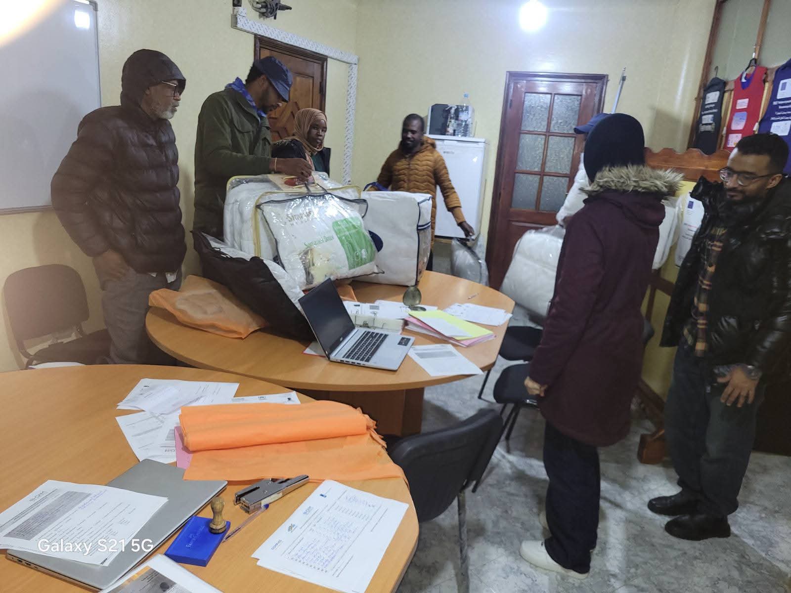Oujda : l’association ACODEC mène une action humanitaire au profit des migrants dans le cadre du projet “Migrants Health” 3 1000248623
