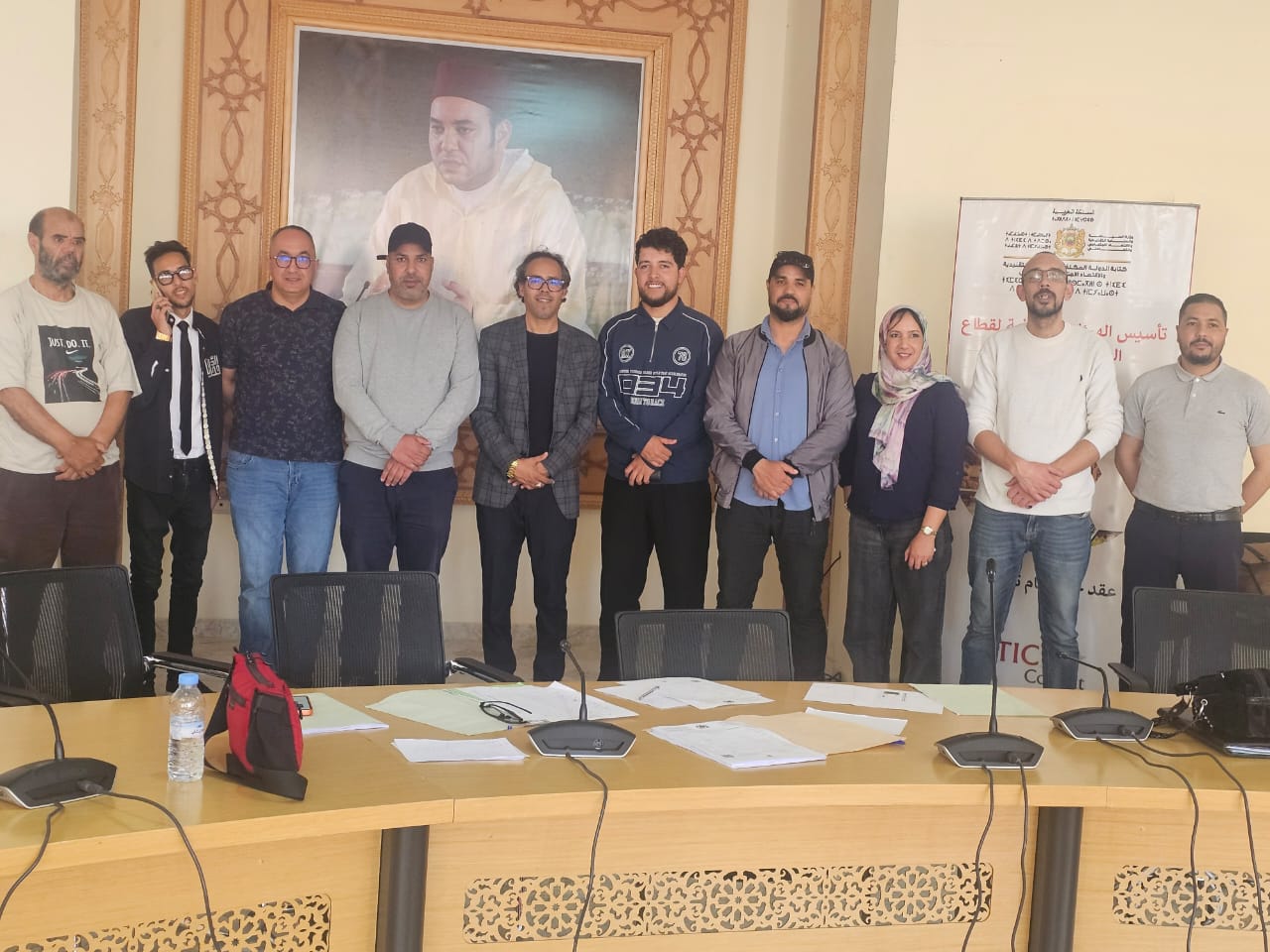 علال المرضي على رأس الهيئة الحرفية الإقليمية لخدمات التصوير والطبع والخط بعمالة وجدة أنكاد 13 1000296577