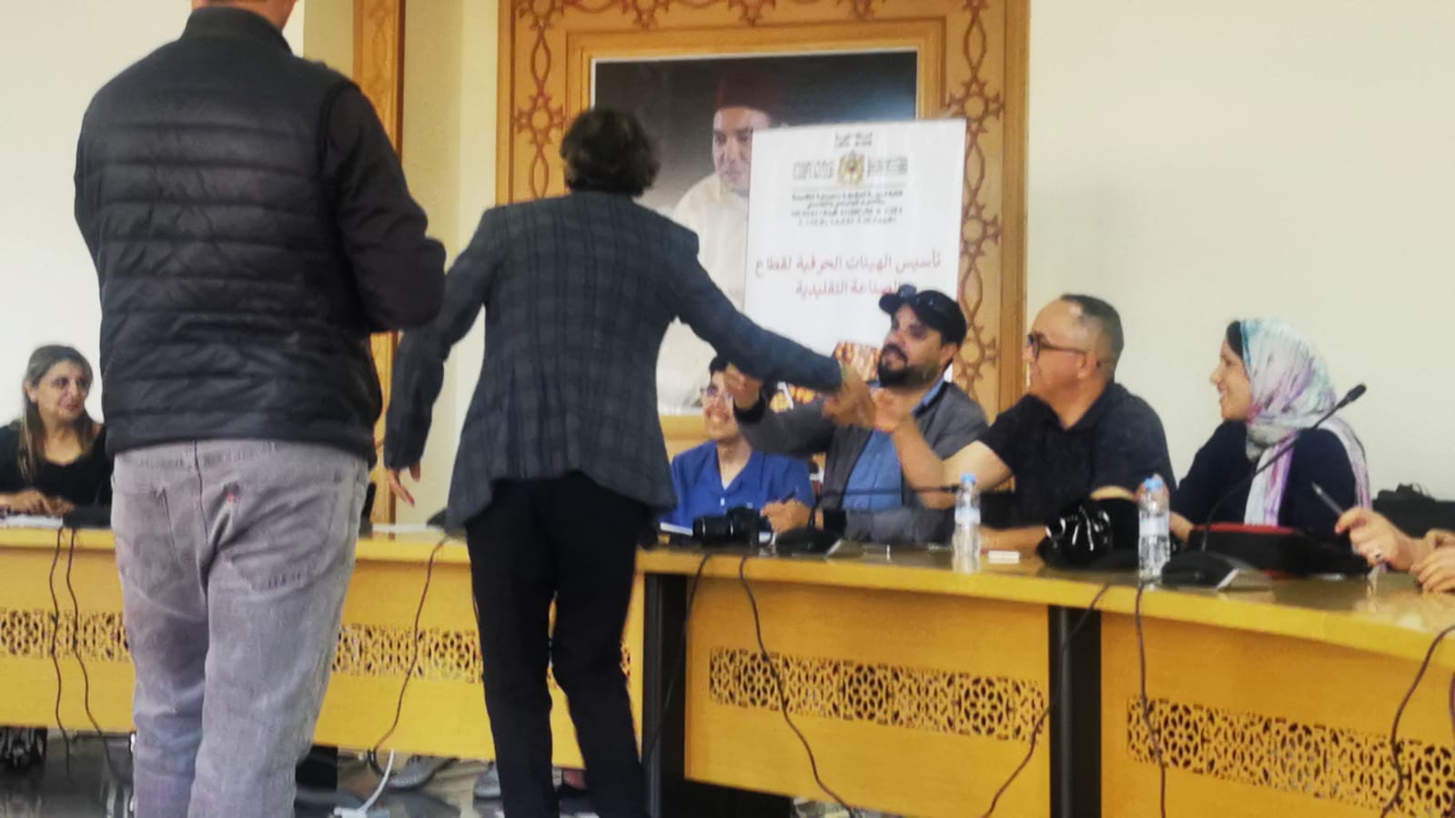 علال المرضي على رأس الهيئة الحرفية الإقليمية لخدمات التصوير والطبع والخط بعمالة وجدة أنكاد 11 1000296579