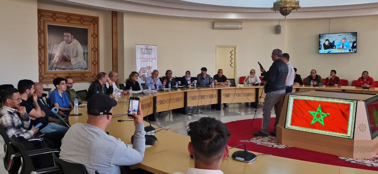 علال المرضي على رأس الهيئة الحرفية الإقليمية لخدمات التصوير والطبع والخط بعمالة وجدة أنكاد 10 1000296609