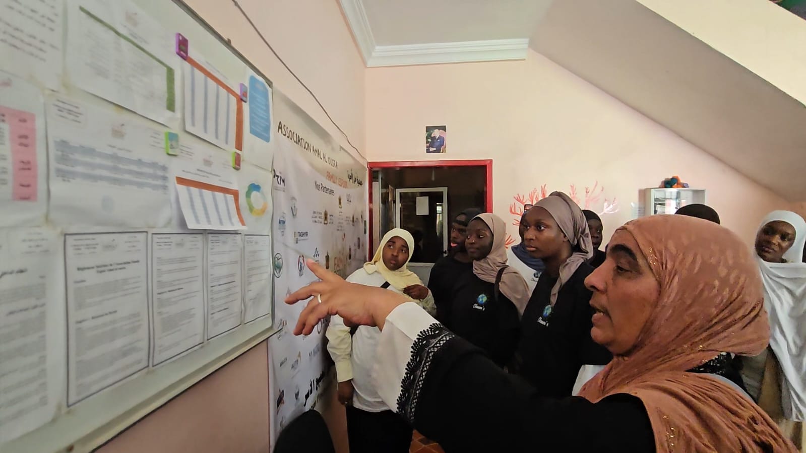 Oujda : L’Association Family Espoir accueille une délégation de l’Association française Chams et inaugure la Coopérative Al Karama du lait et ses dérivés 13 1000761569