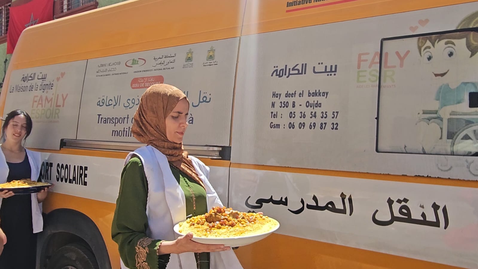 Oujda : L’Association Family Espoir accueille une délégation de l’Association française Chams et inaugure la Coopérative Al Karama du lait et ses dérivés 10 1000761580