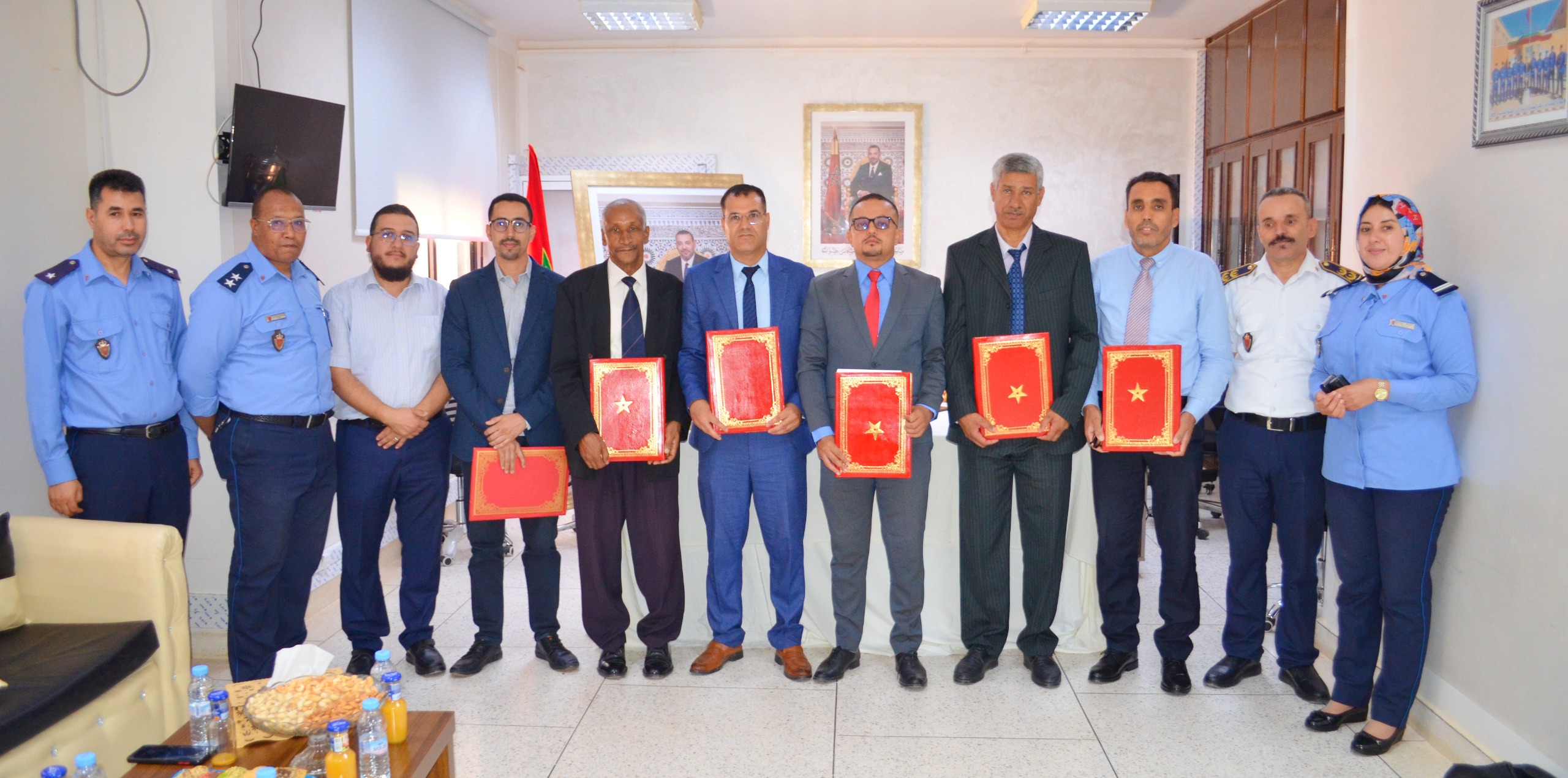 السجن المحلي ببوعرفة يوقع خمس اتفاقيات لتفعيل عقوبة العمل لأجل المنفعة العامة وتعزيز تنزيل قانون العقوبات البديلة 2 1000329037