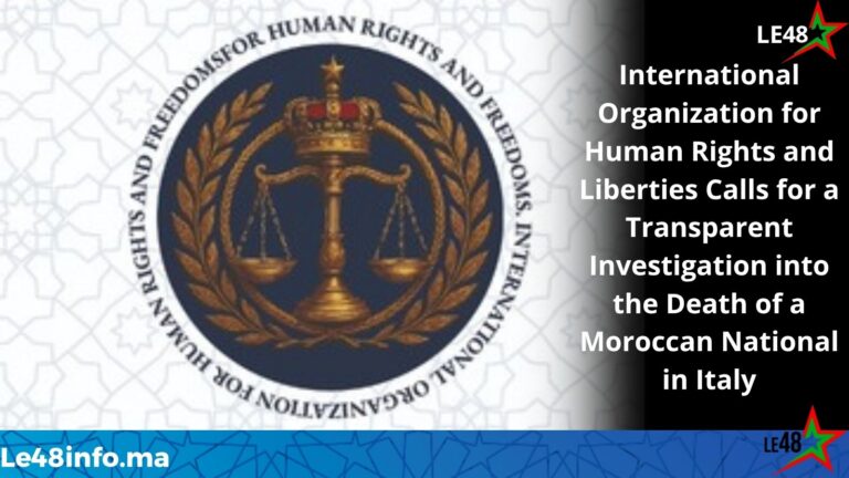 International Organization for Human Rights and Liberties Calls for Independent Investigation into Death of Moroccan National in Italy 4 IMG 20260723 WA0013