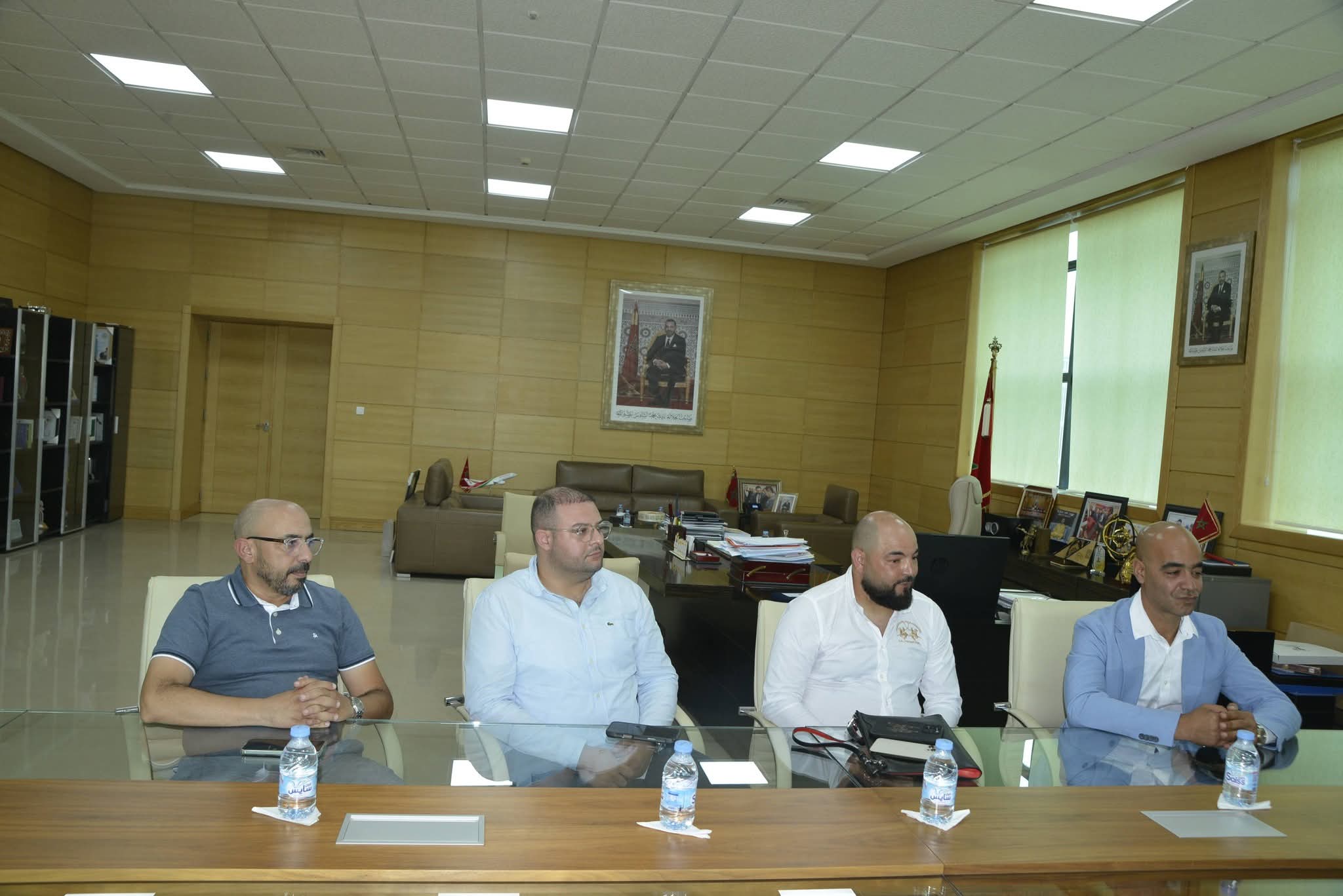 بوعرورو يستقبل الرئيس الجديد للمولودية الوجدية لبحث وضعية الفريق وإكراهات المرحلة 8 FB IMG 1787667646626